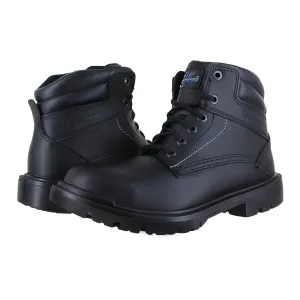 Men's Soft Toe Work Boots In Black