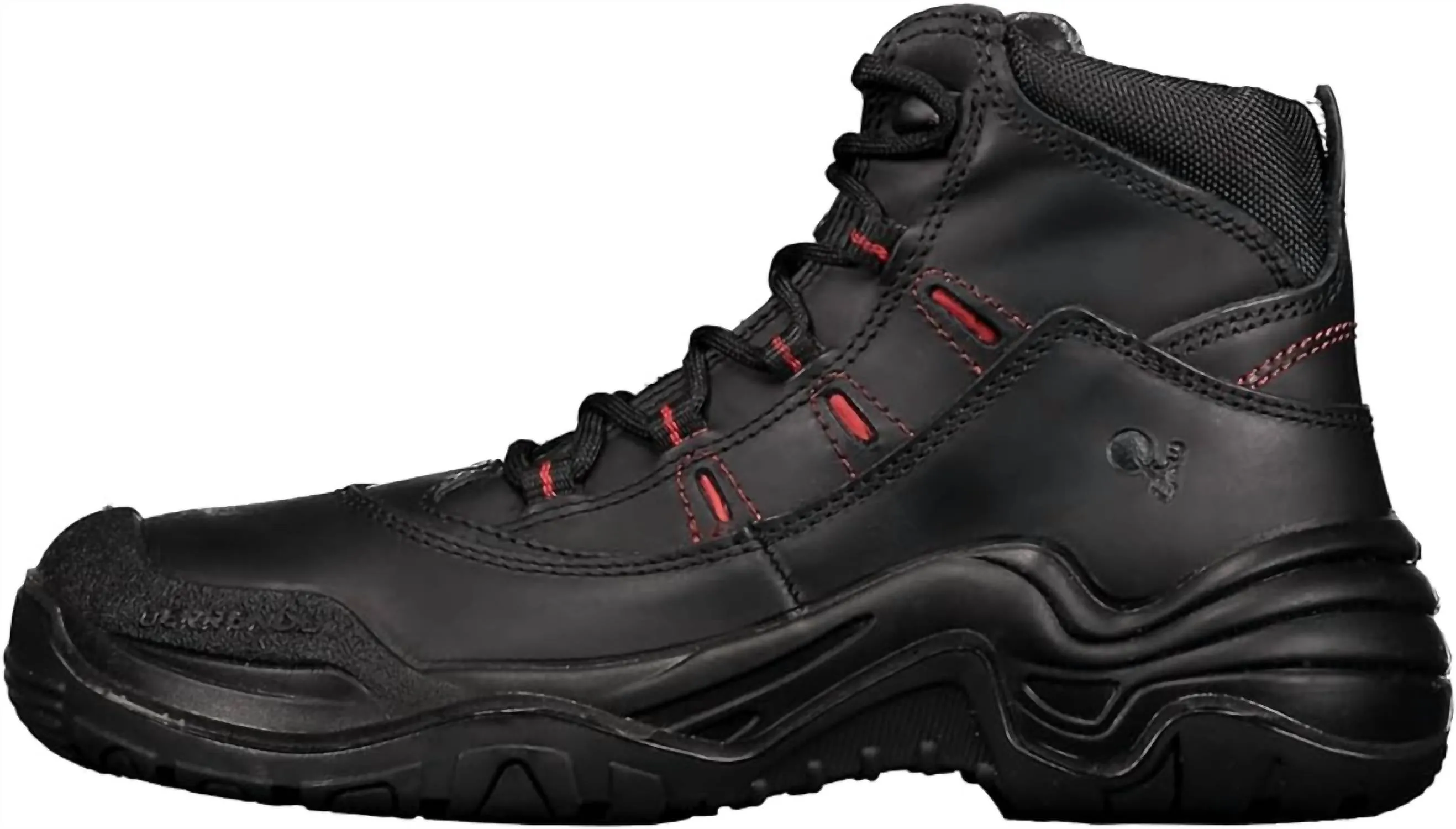 Men��S Steel Toe Work Boots 6�� In Black