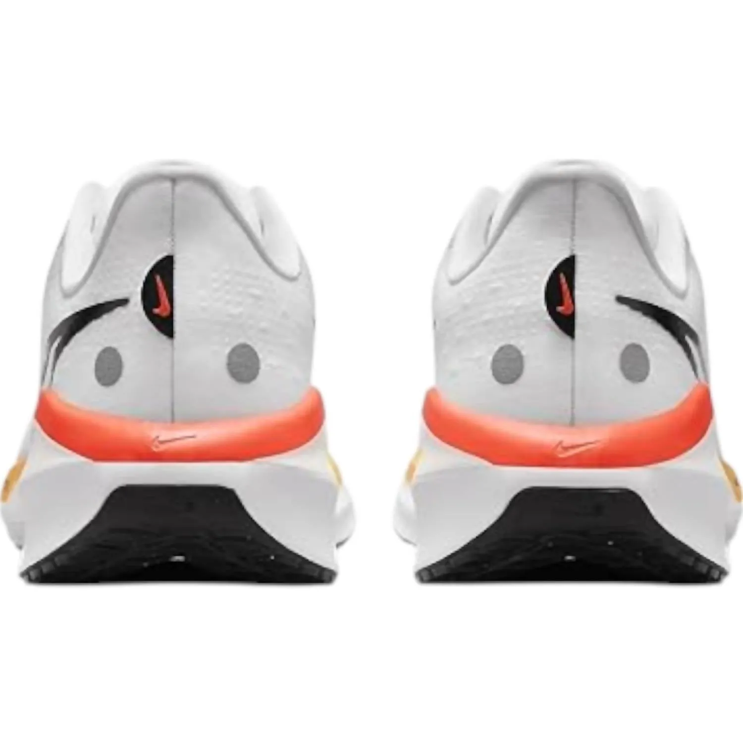 Men's Vomero 17 Sneaker In White/black-Bright Crimson-Volt