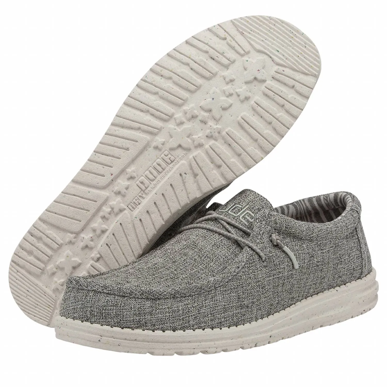 Men's Wally Eco Shoes In Linen Iron