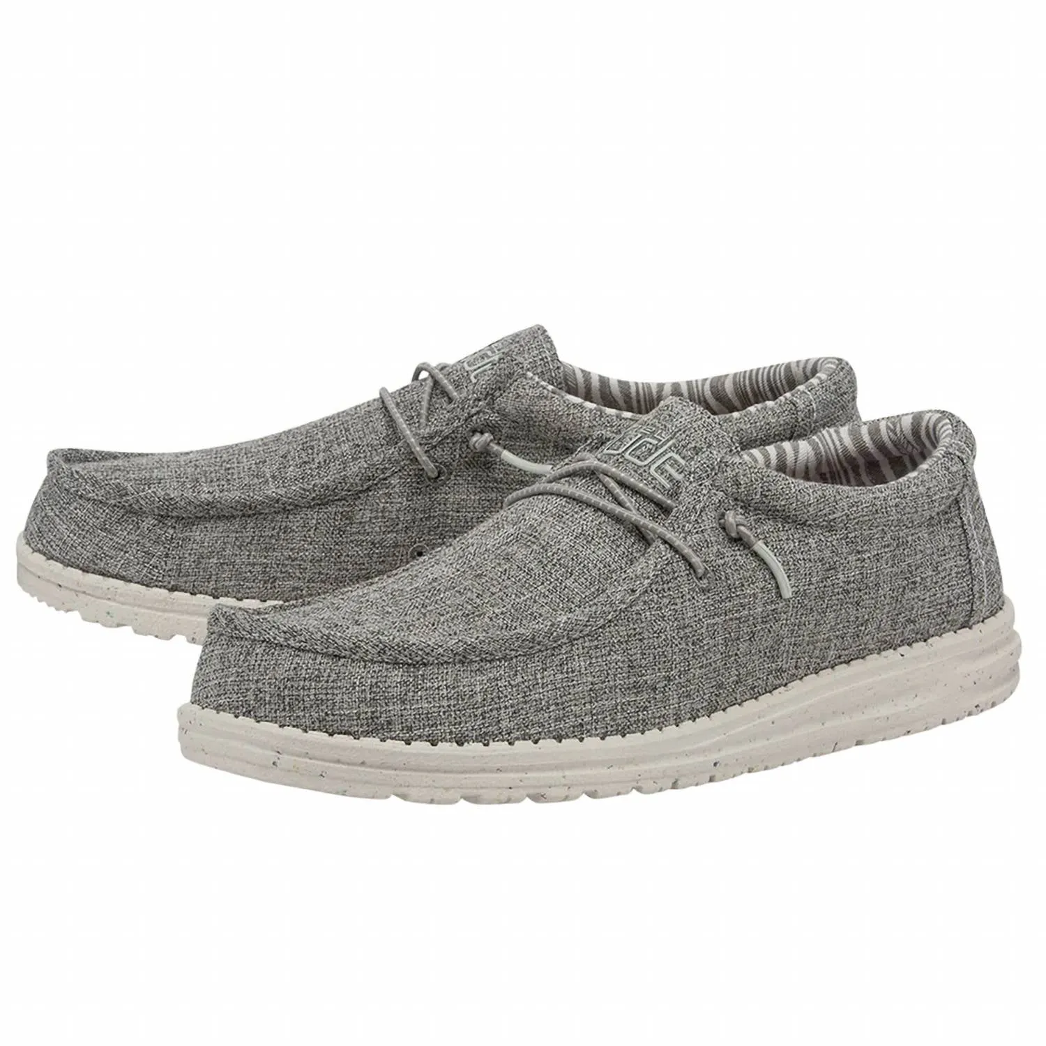 Men's Wally Eco Shoes In Linen Iron