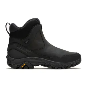 Merrell Coldpack 3 Men's 10.5 Black Waterproof Pull-On Ankle Snow Boots KHD239