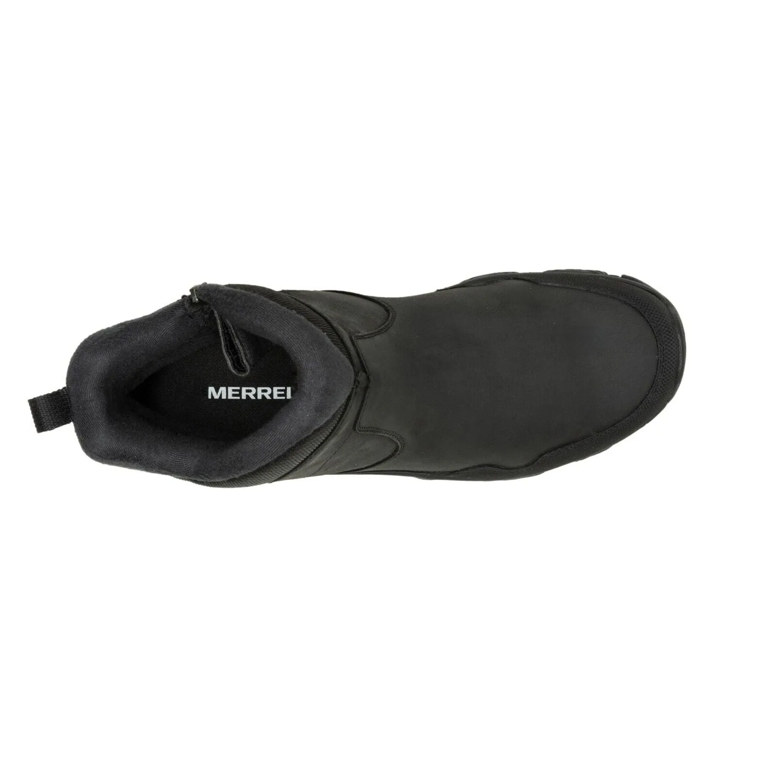 Merrell Coldpack 3 Men's 10.5 Black Waterproof Pull-On Ankle Snow Boots KHD239