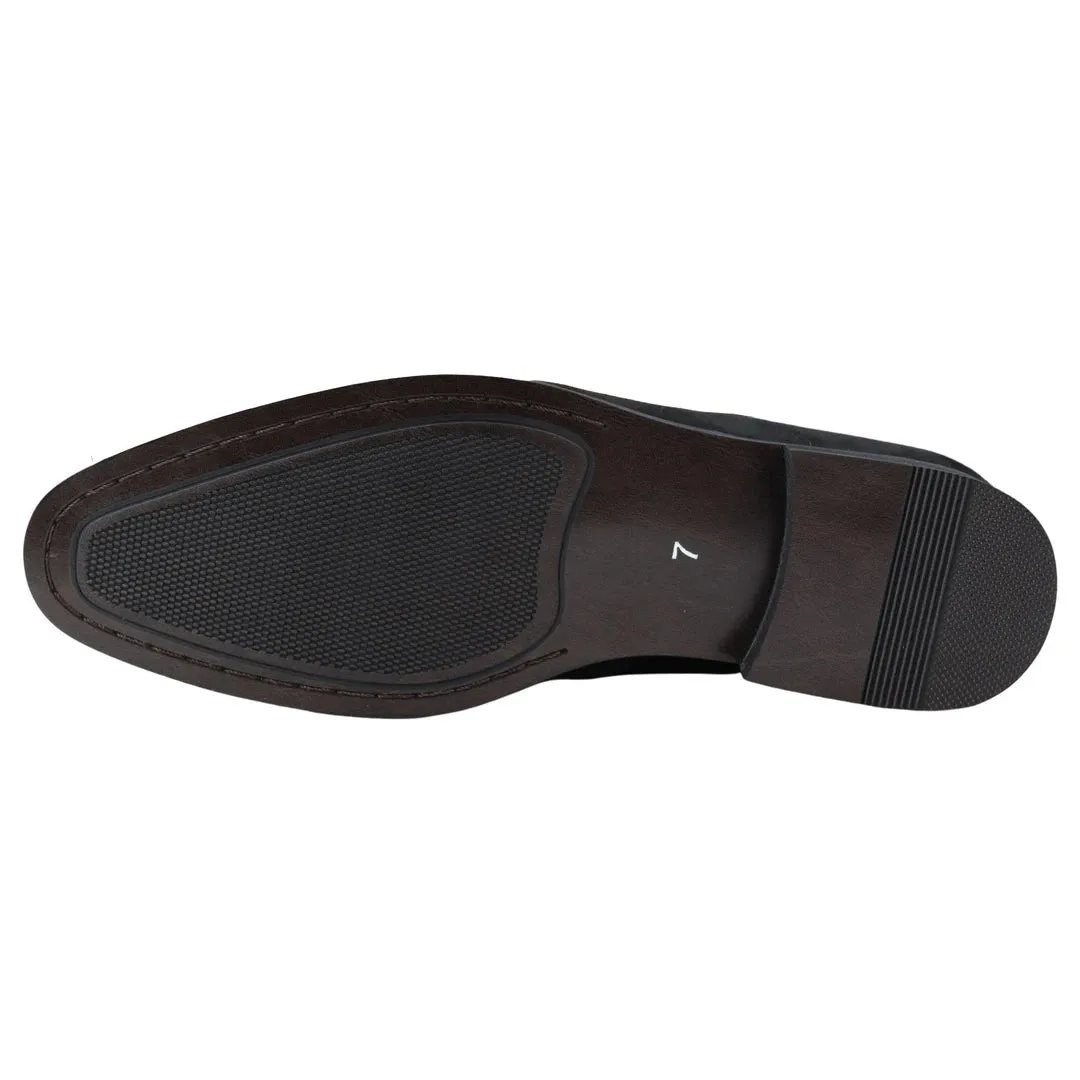 Moccasin Loafers Shoes Leather Lined Slip On Suede Smart Formal Shoe