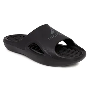 Nautica Logo Slide Sandal