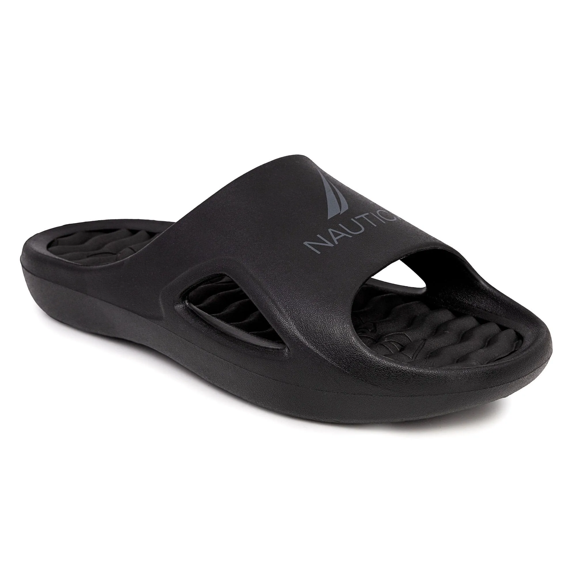 Nautica Logo Slide Sandal