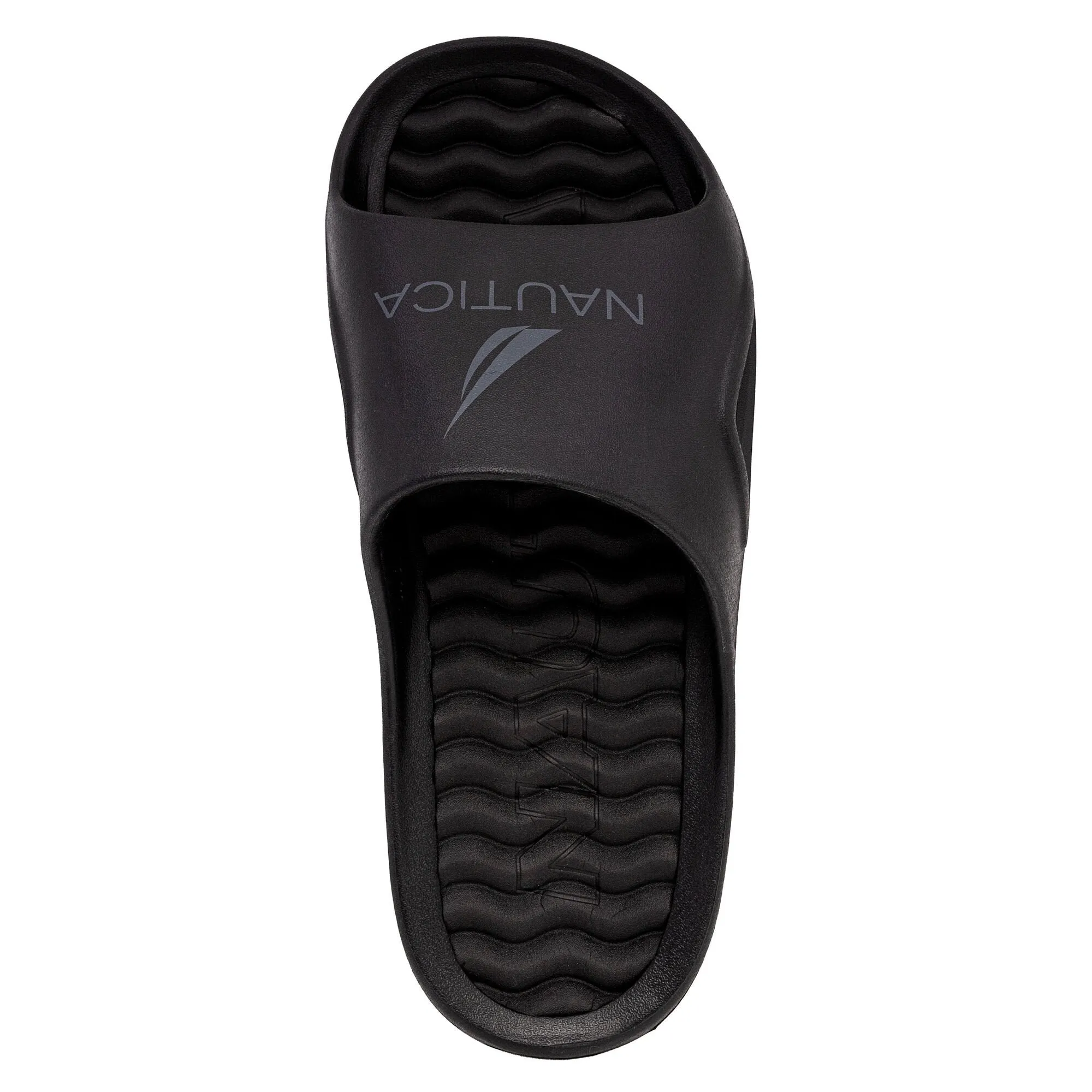 Nautica Logo Slide Sandal