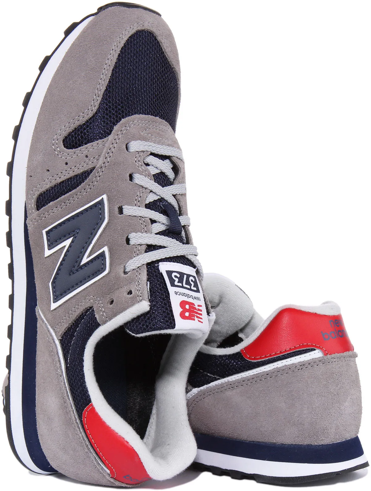 New Balance ML 373 CT2 In Grey Red Shoes New Balance