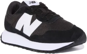 New Balance Ms237 In Black White Shoes New Balance