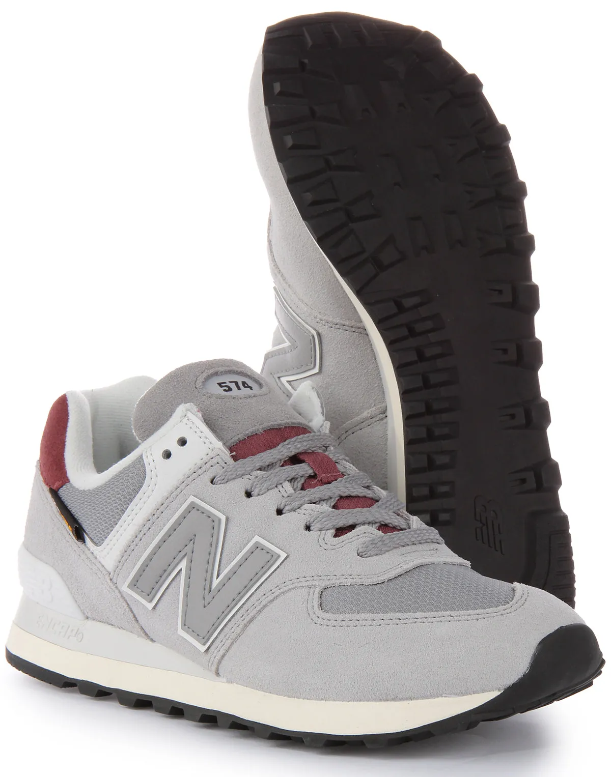 New Balance U574 KBR In Grey For Unisex Shoes New Balance