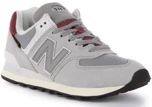 New Balance U574 KBR In Grey For Unisex Shoes New Balance