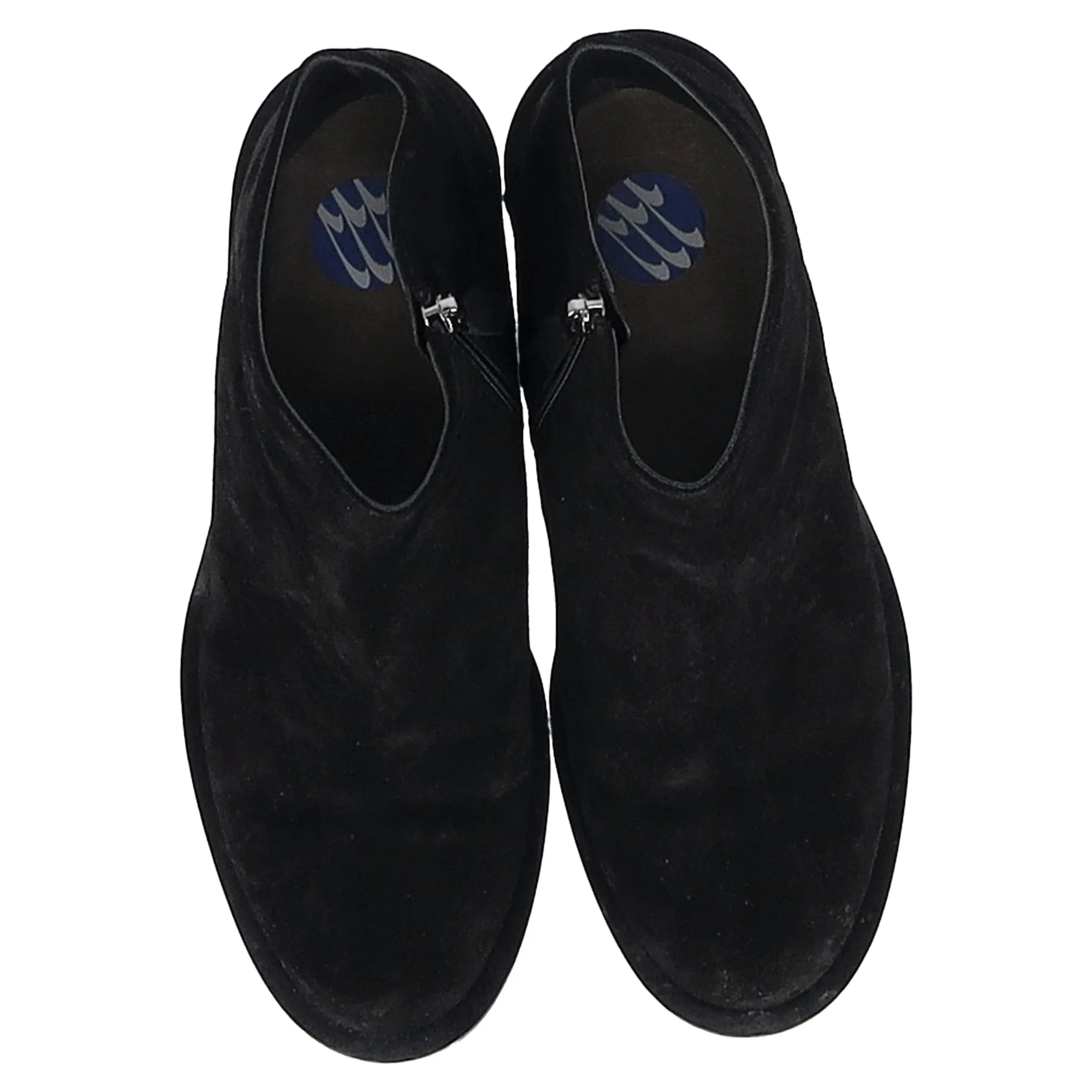 Nicholas Kirkwood Casati Pearl-Embellished Ankle Boots in Black Suede
