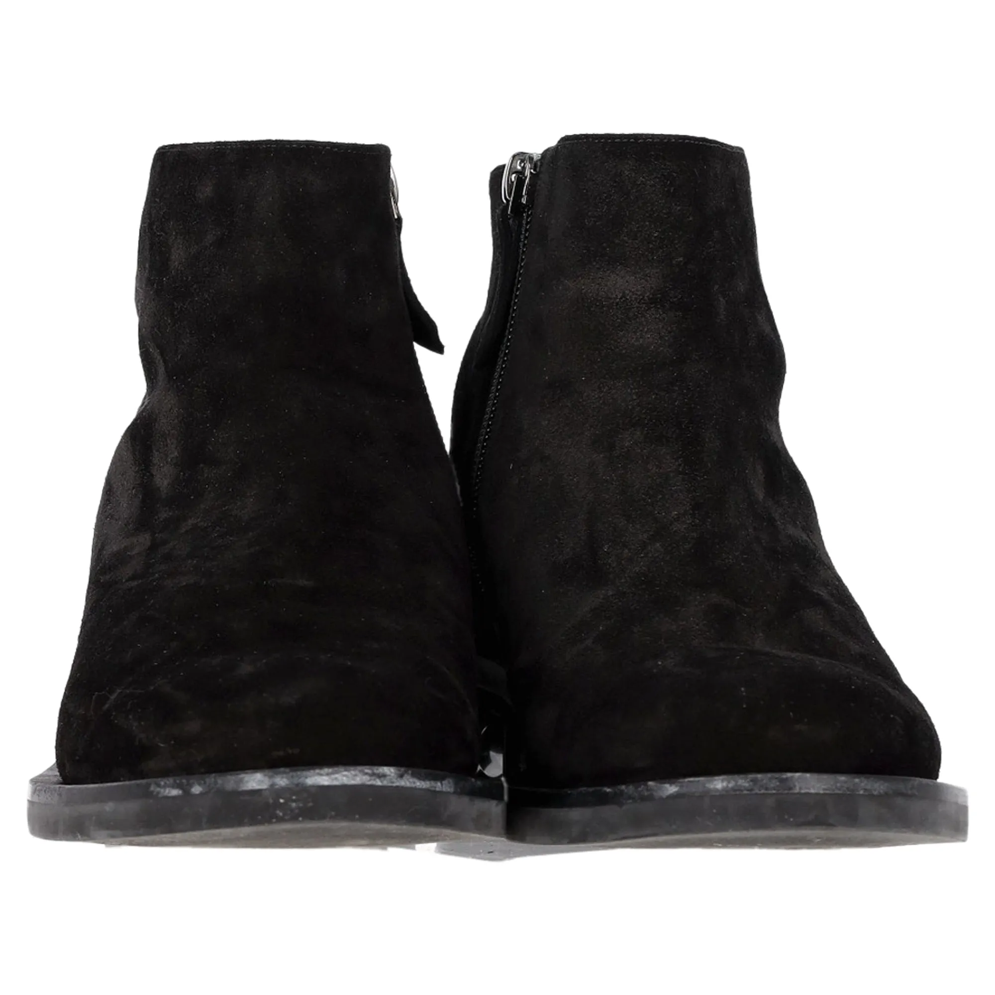 Nicholas Kirkwood Casati Pearl-Embellished Ankle Boots in Black Suede