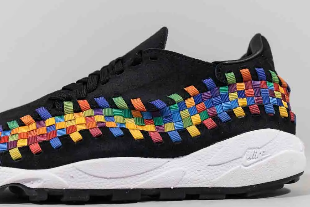 Nike Air Footscape Woven 'Black and Multi-Color'
