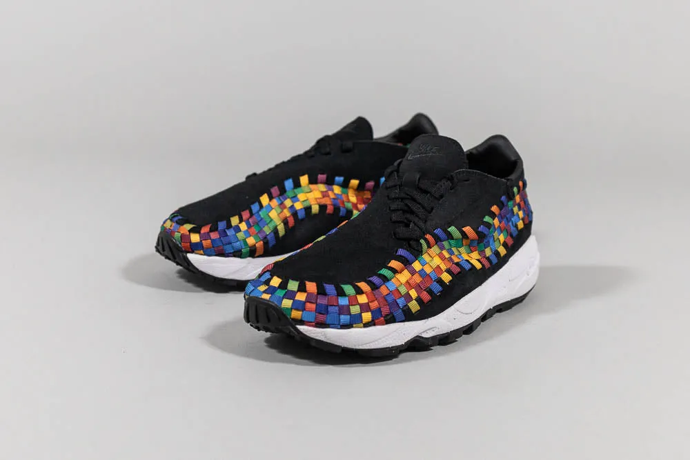 Nike Air Footscape Woven 'Black and Multi-Color'