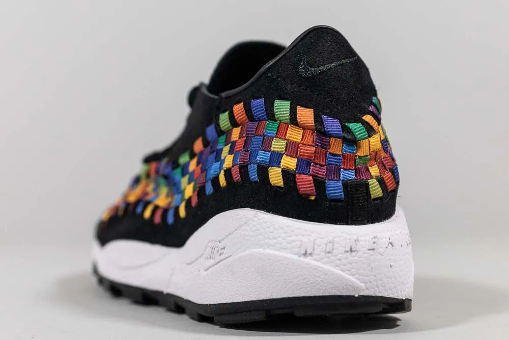Nike Air Footscape Woven 'Black and Multi-Color'