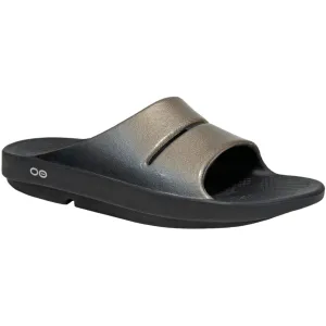 OOfos OOahh luxe Latte Slide Shoes Oofos Women
