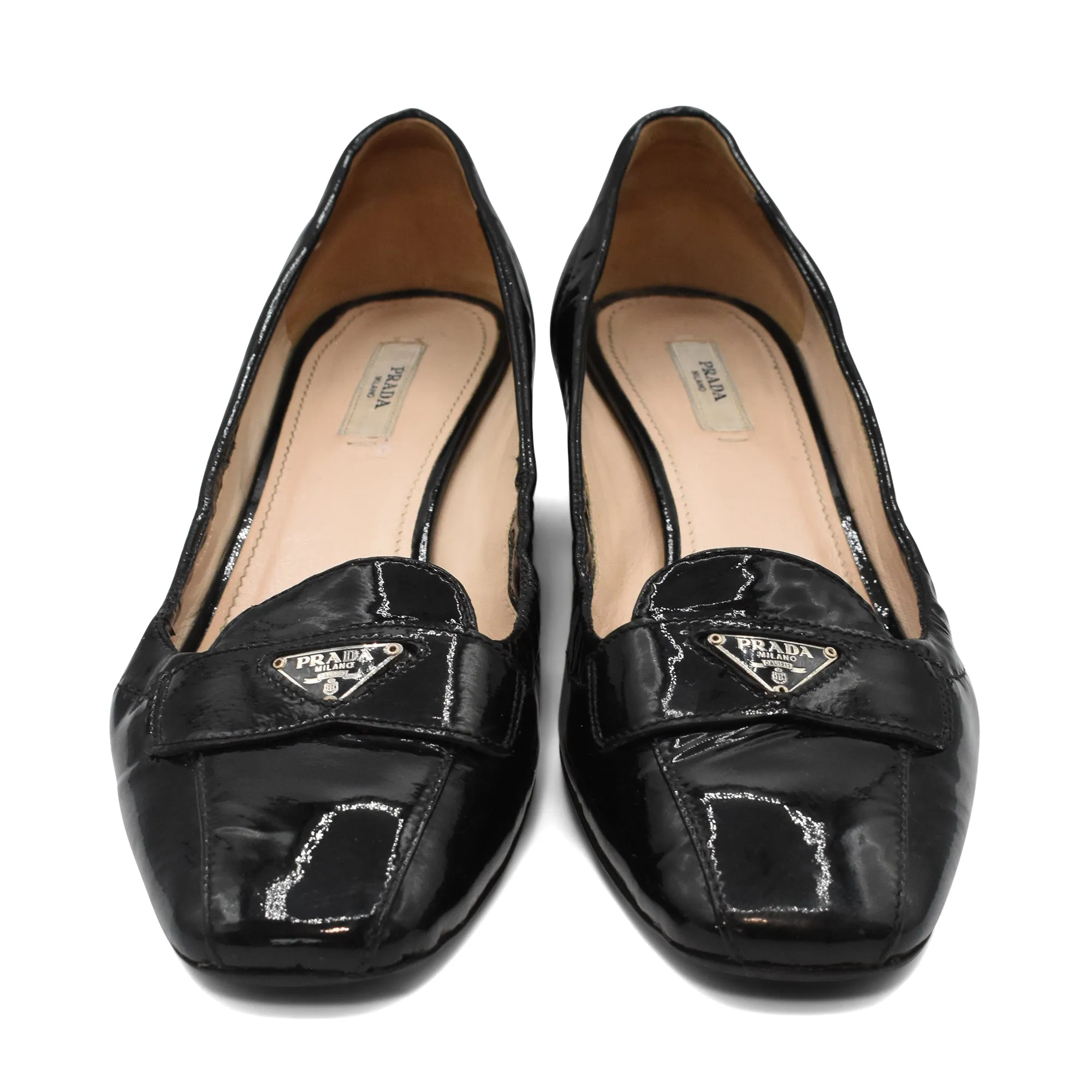 Prada Heeled Loafers - Women's 39.5