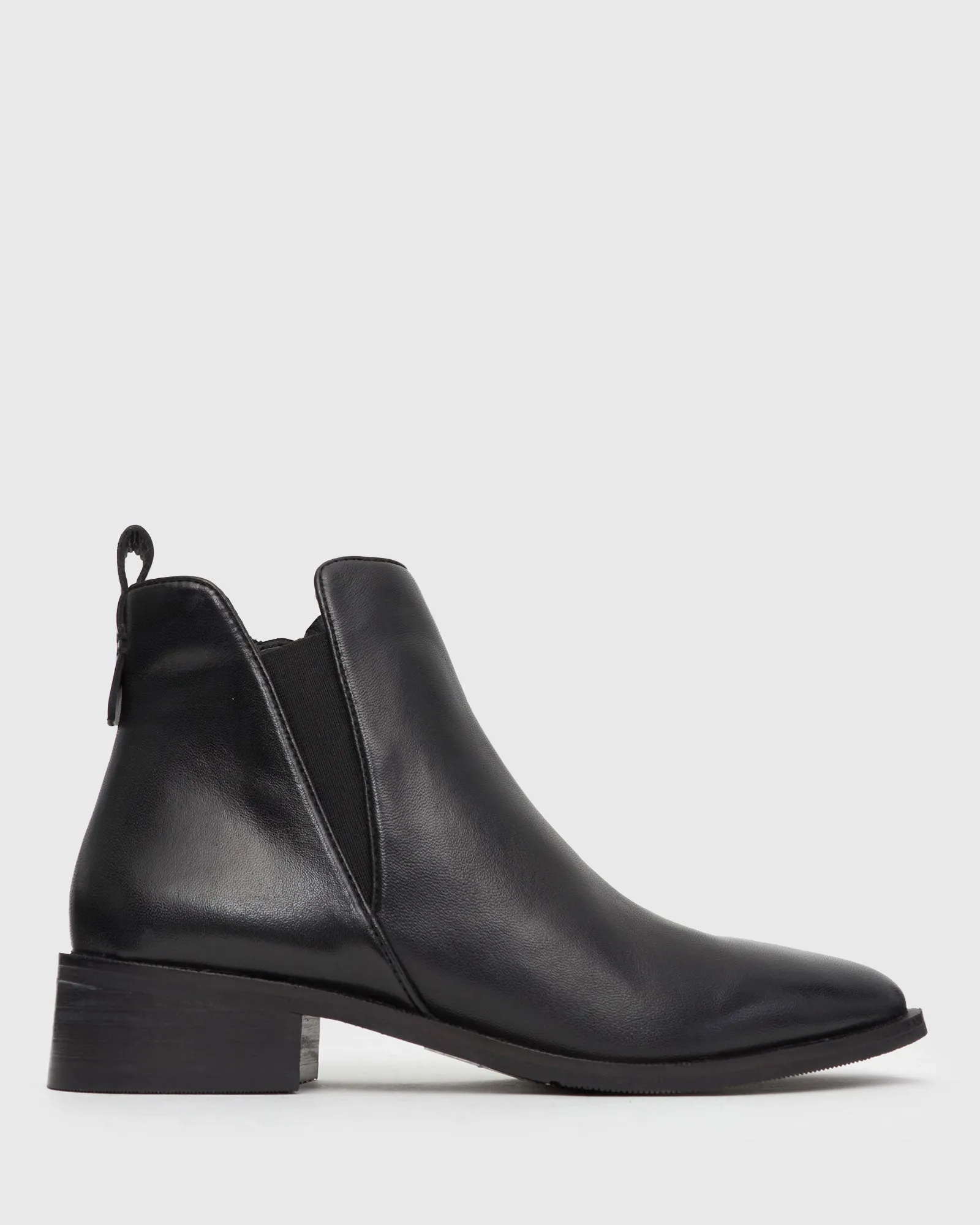 PRE-ORDER FAYE Leather Pointed Ankle Boots