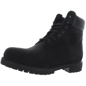 Premium Mens Nubuck Waterproof Combat & Lace-Up Boots