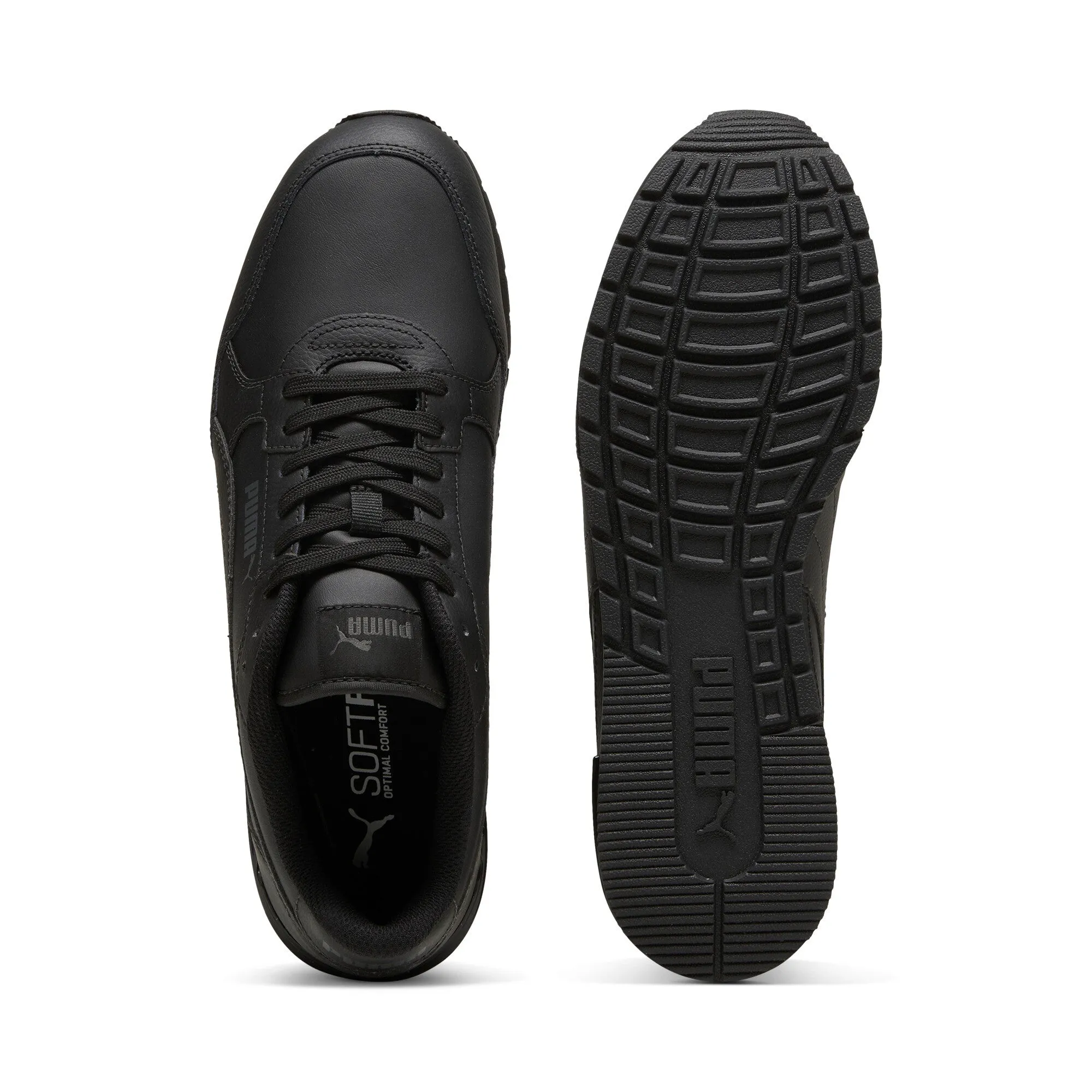 PUMA Men's ST Runner v4 Leather Sneakers