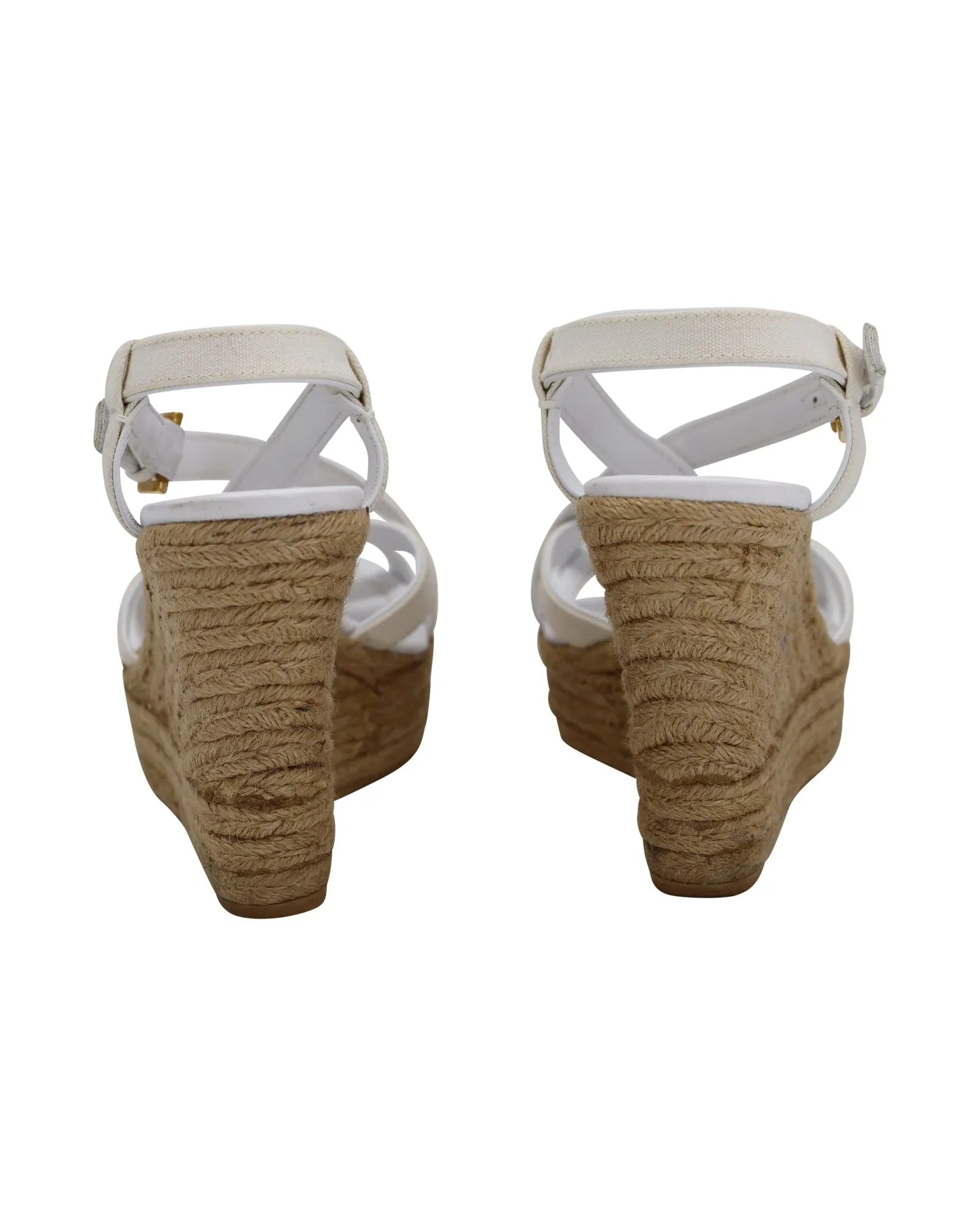 Ralph Lauren Espadrilles in White canvas