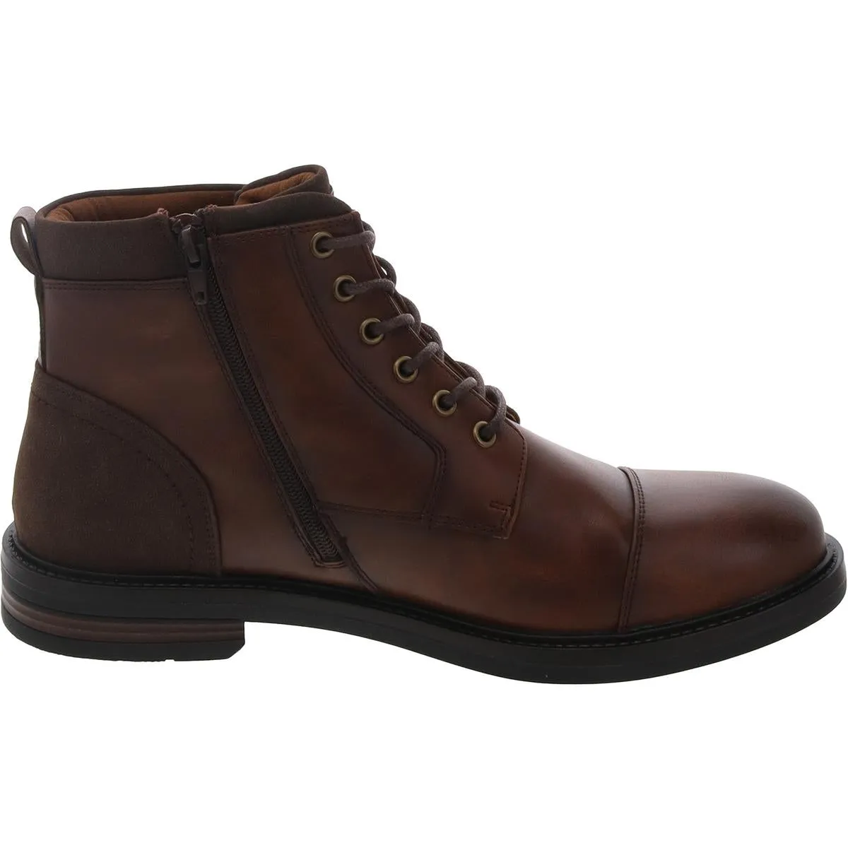 RF1372 Mens Zipper Manmade Chukka Boots
