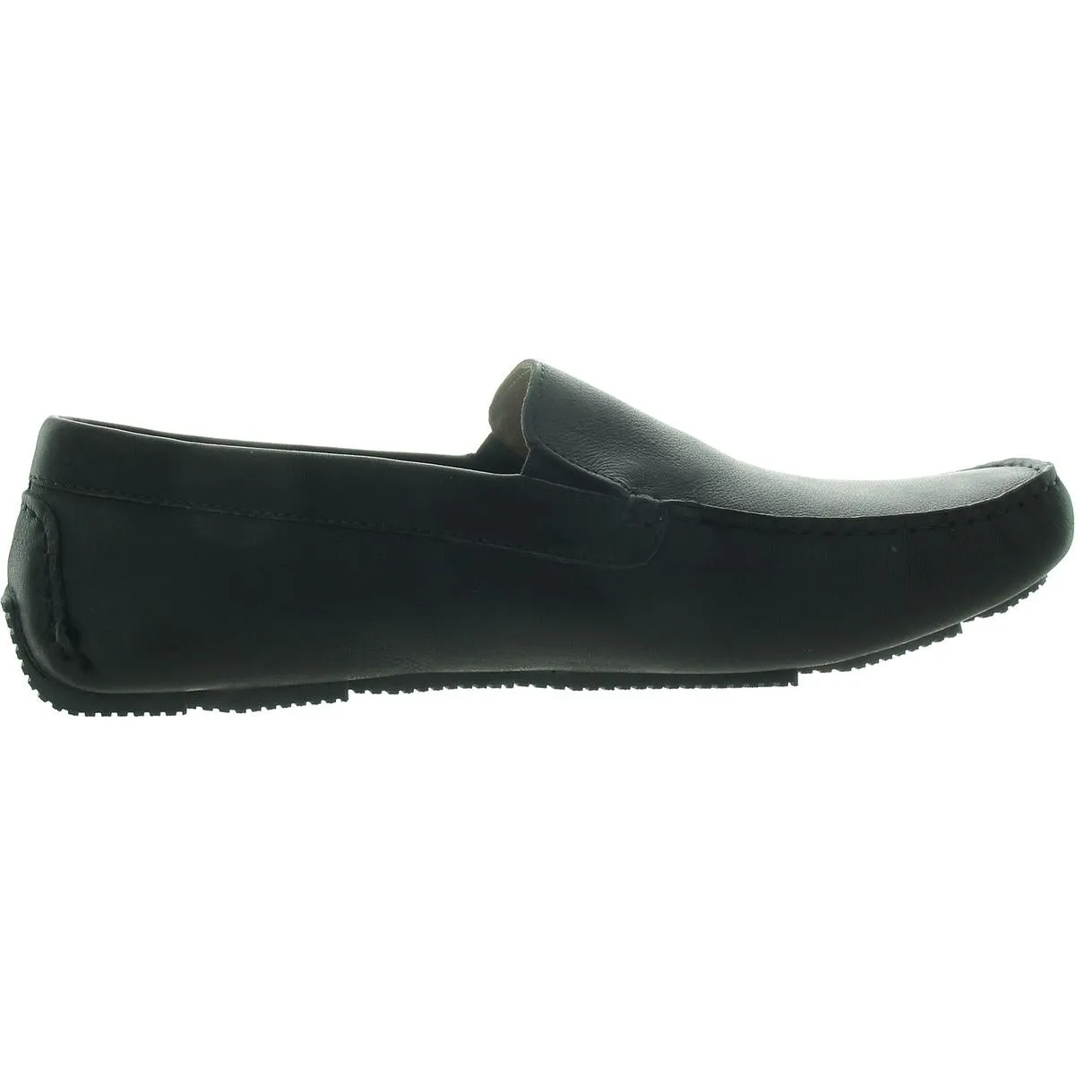 Rhyder Venetian Mens Solid Leather Loafers