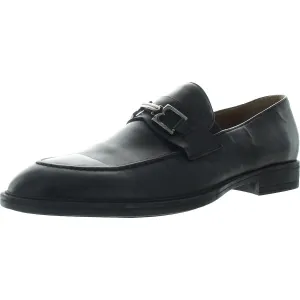 Riccardo Mens Embellished Leather Loafers