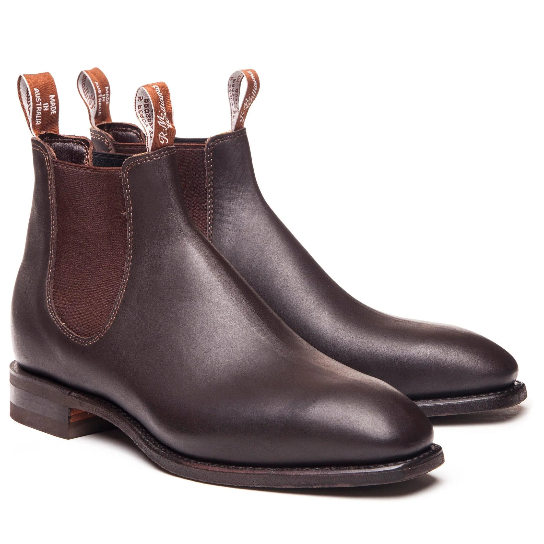 R.M. Williams Comfort Craftsman G Width Chestnut