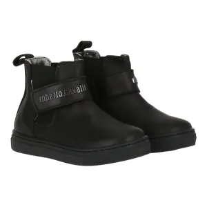 Roberto Cavalli Kids Black Boot