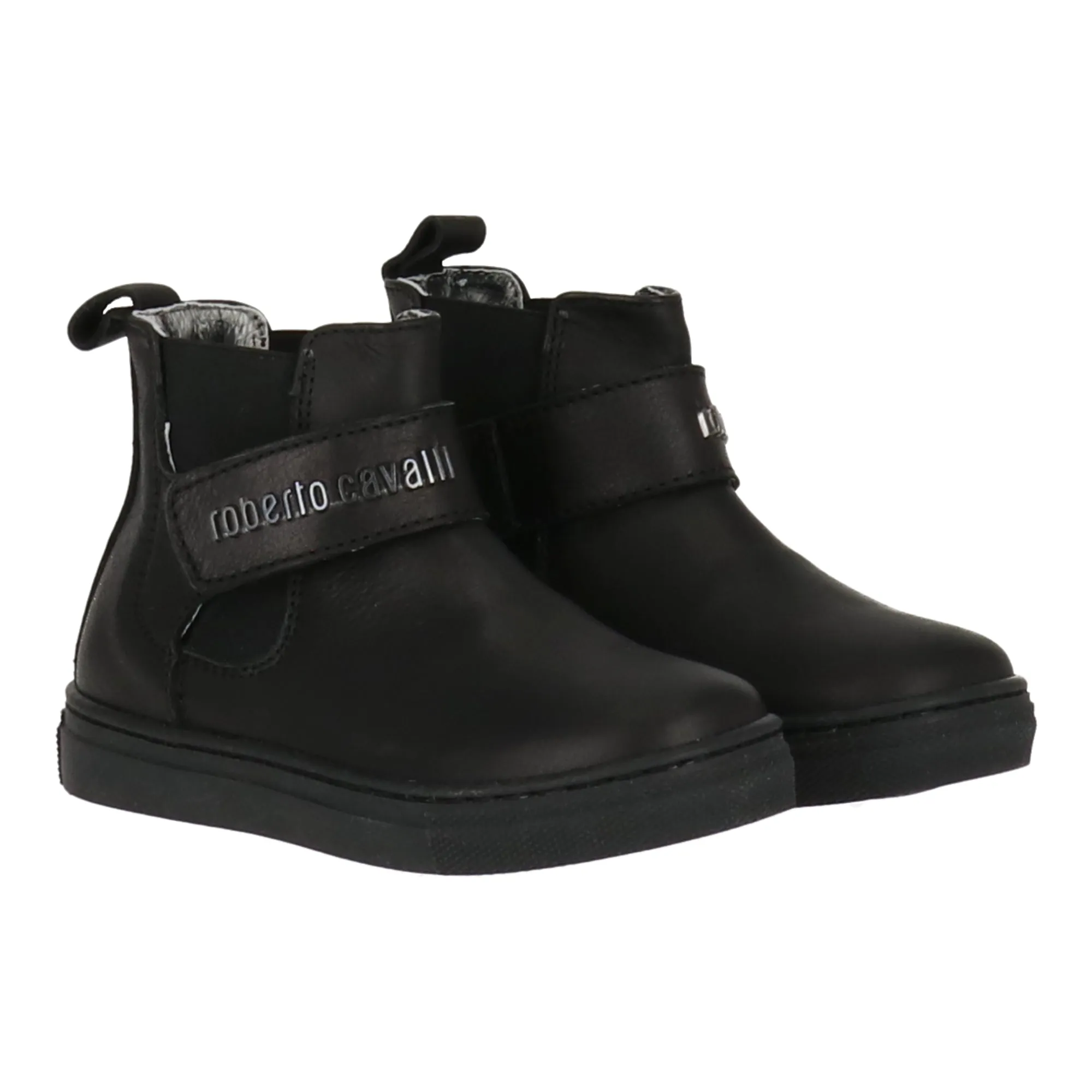 Roberto Cavalli Kids Black Boot