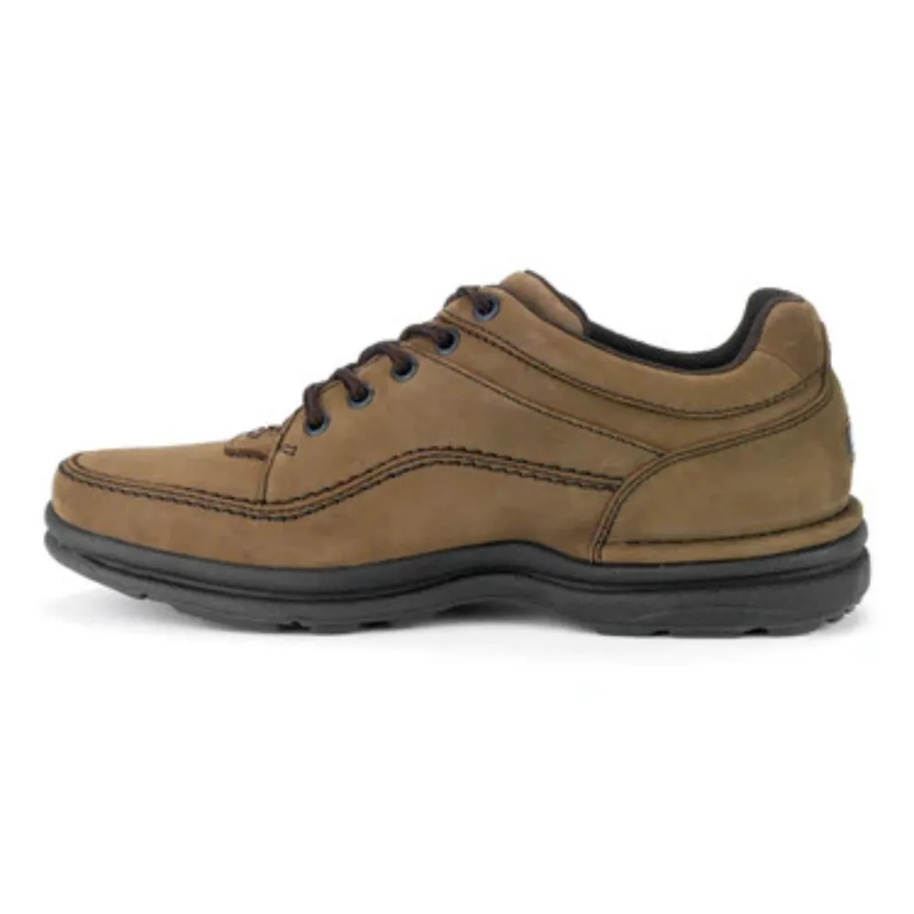 Rockport World Tour K71181 Boots Men's 12 Brown Leather Classic Lace Up EEE3543 (Brown,12)