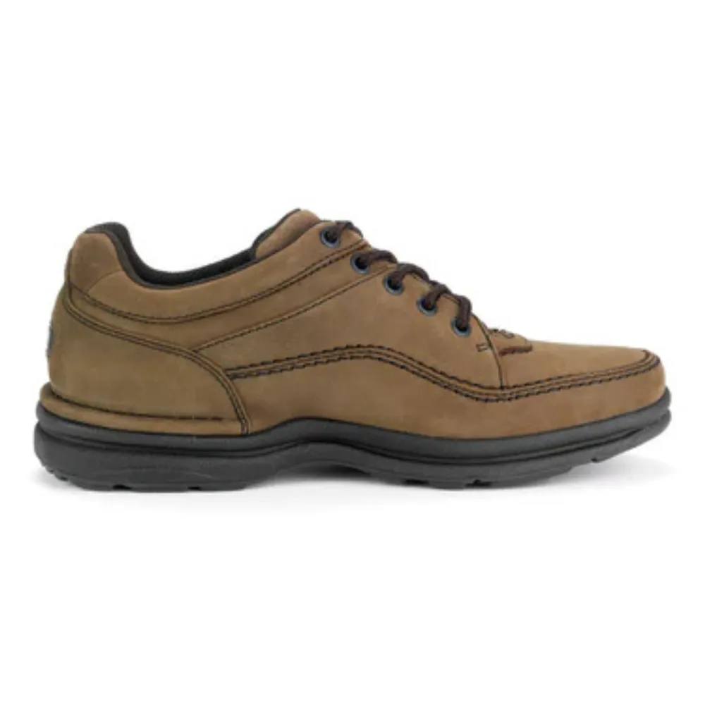 Rockport World Tour K71181 Boots Men's 12 Brown Leather Classic Lace Up EEE3543 (Brown,12)