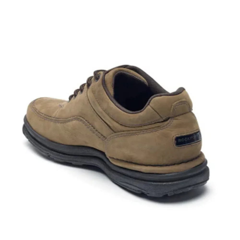 Rockport World Tour K71181 Boots Men's 12 Brown Leather Classic Lace Up EEE3543 (Brown,12)