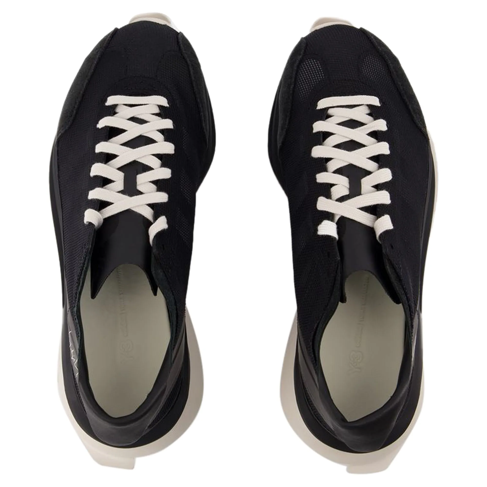 S Gendo Run Sneakers - Y-3 - Leather - Black