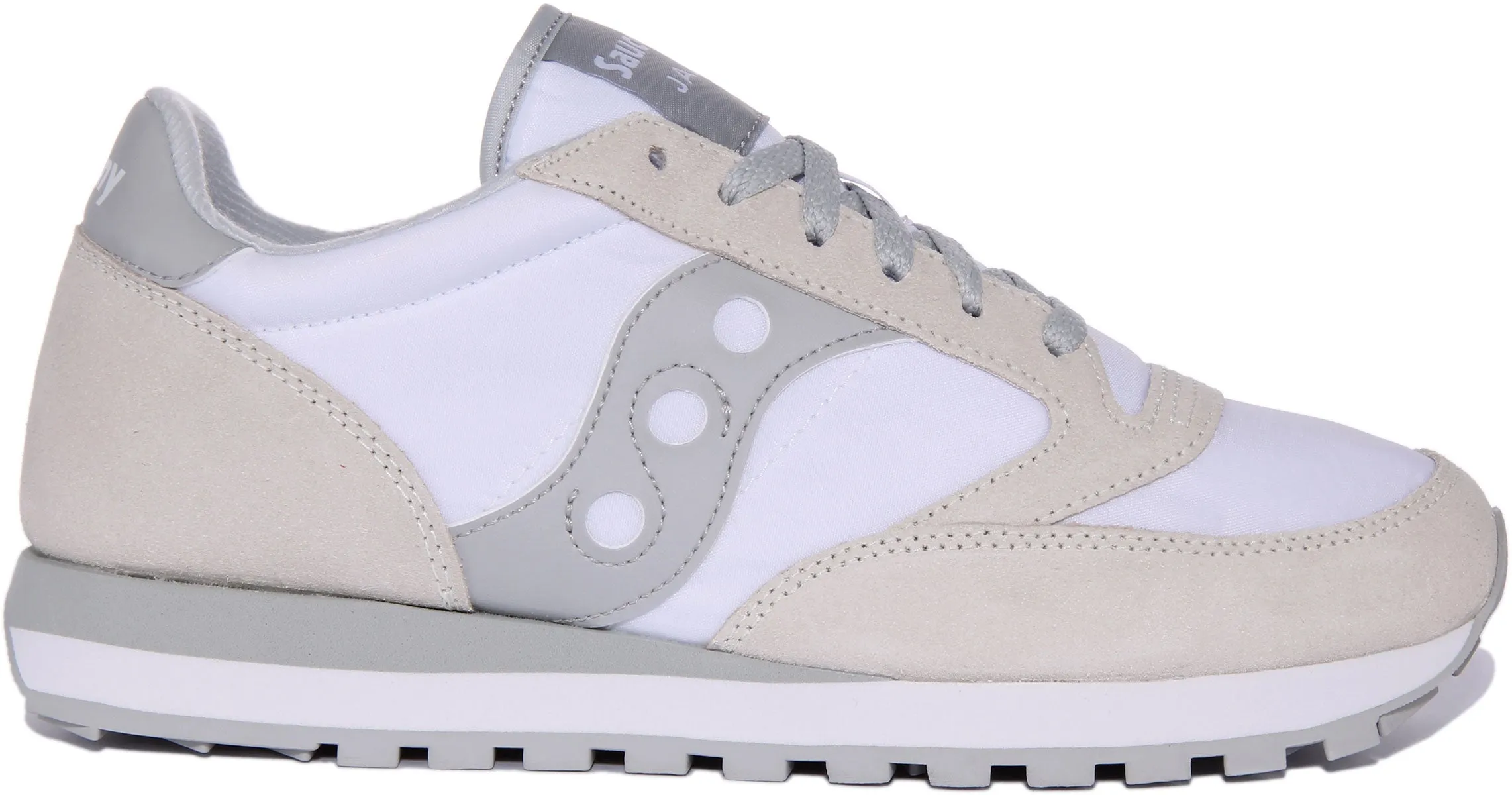 Saucony Jazz Original In White Grey For Men Shoes Saucony