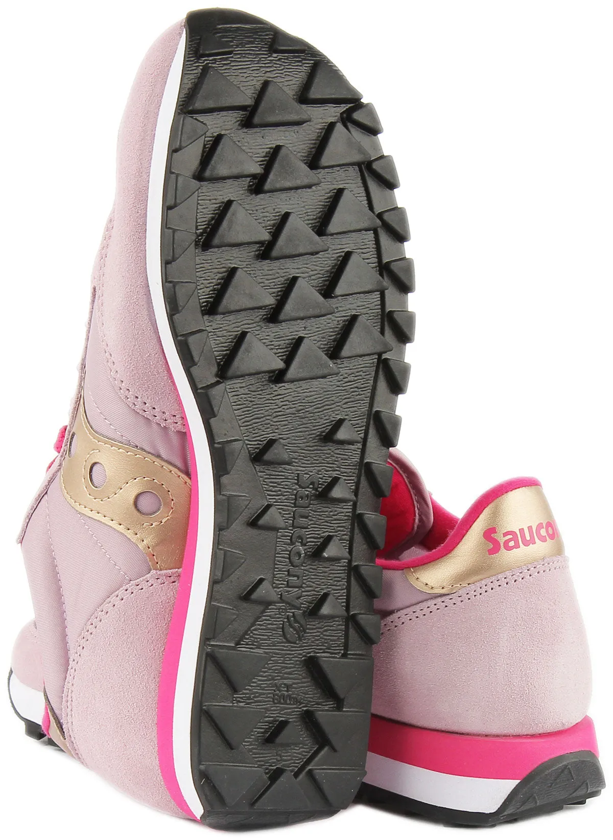 Saucony Jazz Original Trainers In Pink For Women Shoes Saucony