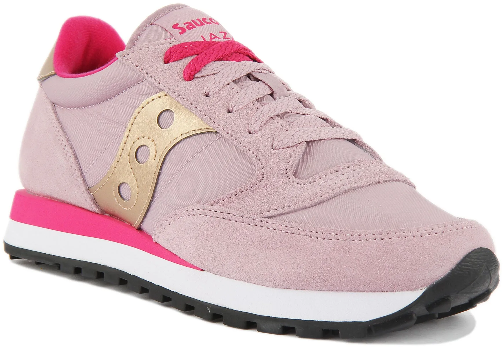 Saucony Jazz Original Trainers In Pink For Women Shoes Saucony