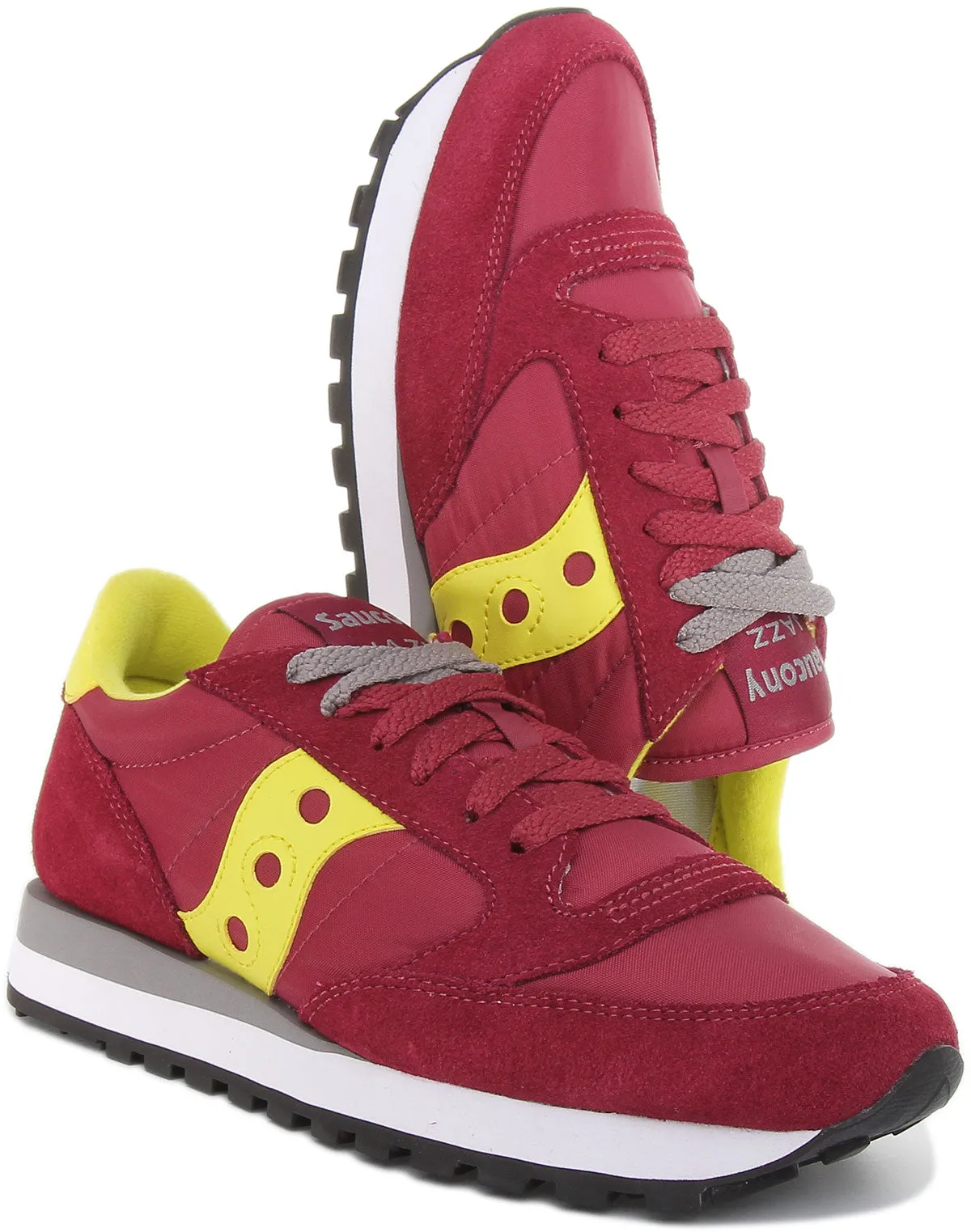 Saucony Jazz Originals In Wine For Women Shoes Saucony