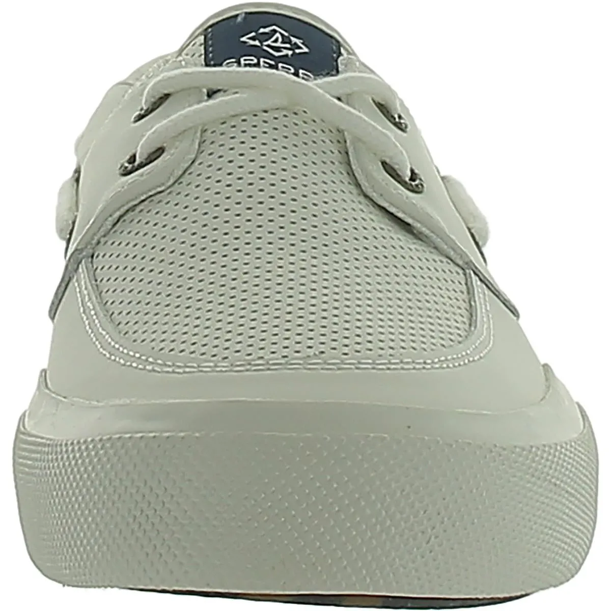 Soletide Mens Faux Leather Slip On Boat Shoes