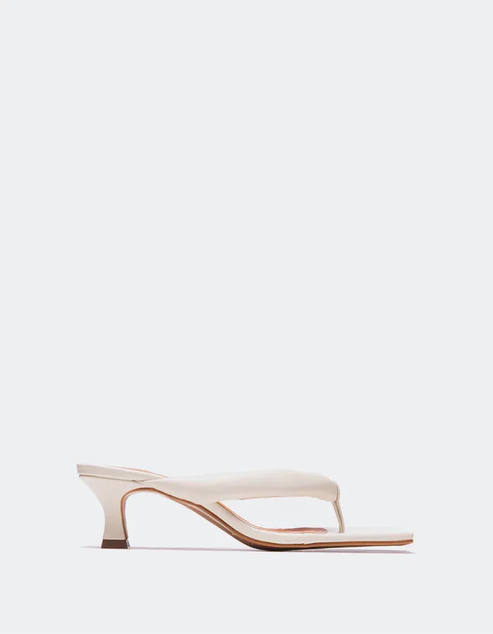Spritz Off White Leather