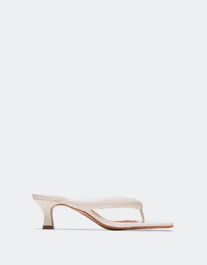 Spritz Off White Leather