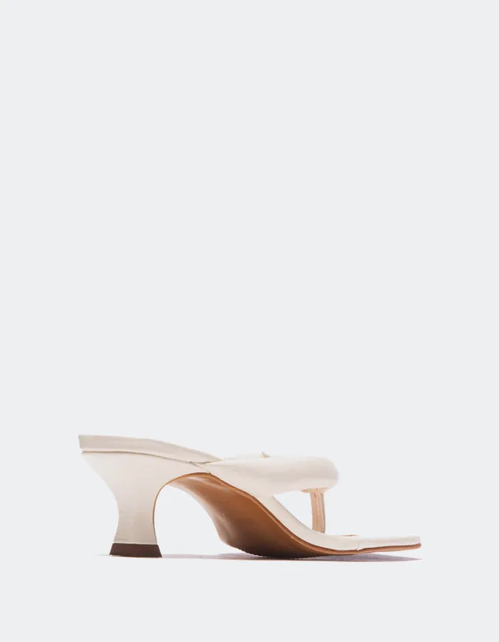 Spritz Off White Leather