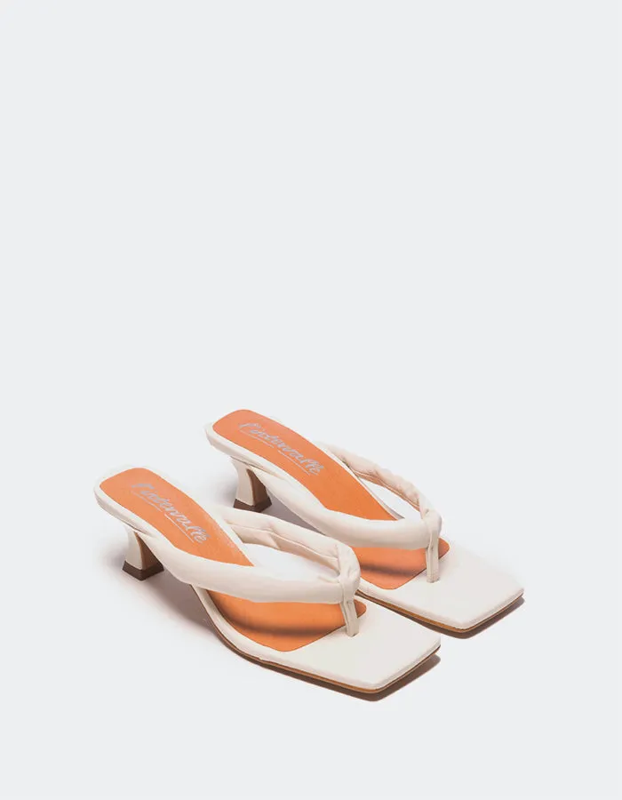 Spritz Off White Leather