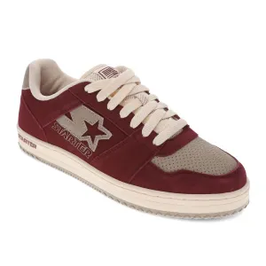 Starter Mens LFS 1 Vintage Genuine Leather Casual Lace-Up Sneaker Shoe