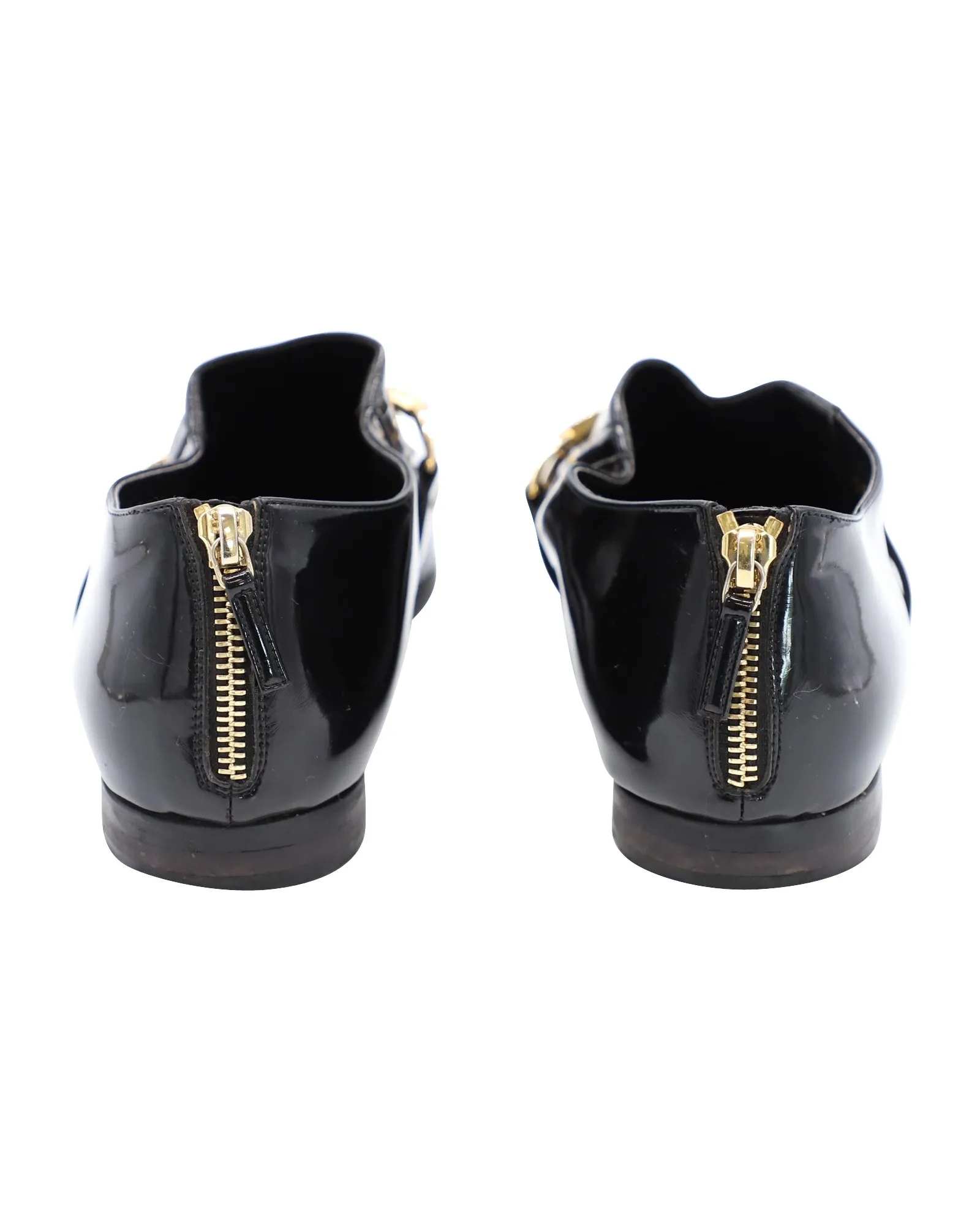 Stella McCartney Morgana Loafers in Black Patent Leather