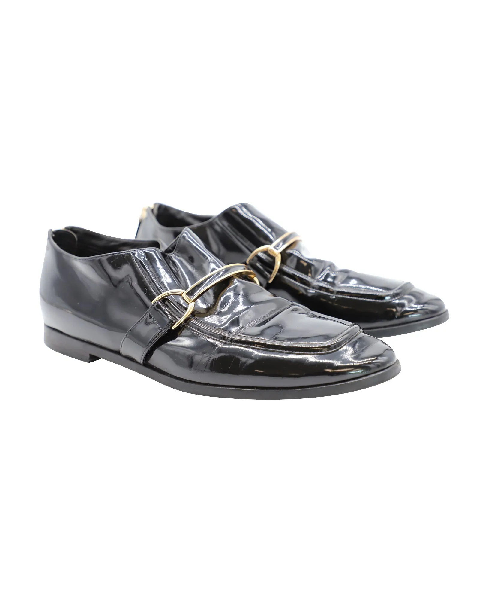 Stella McCartney Morgana Loafers in Black Patent Leather