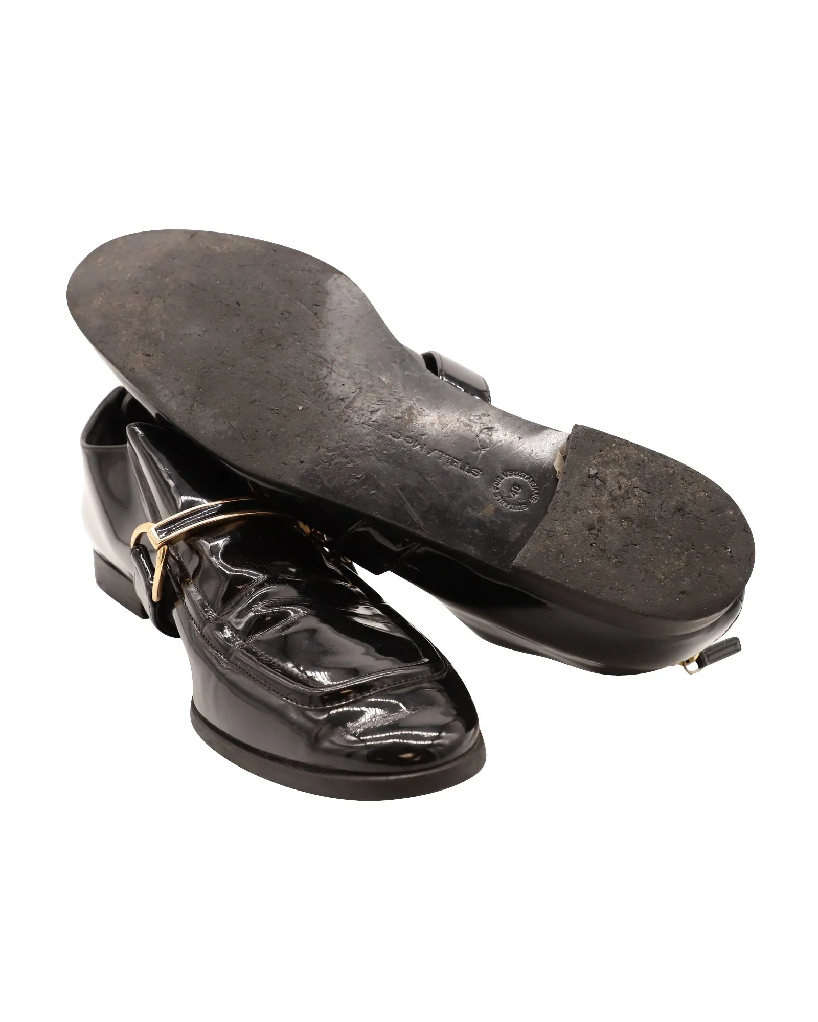 Stella McCartney Morgana Loafers in Black Patent Leather