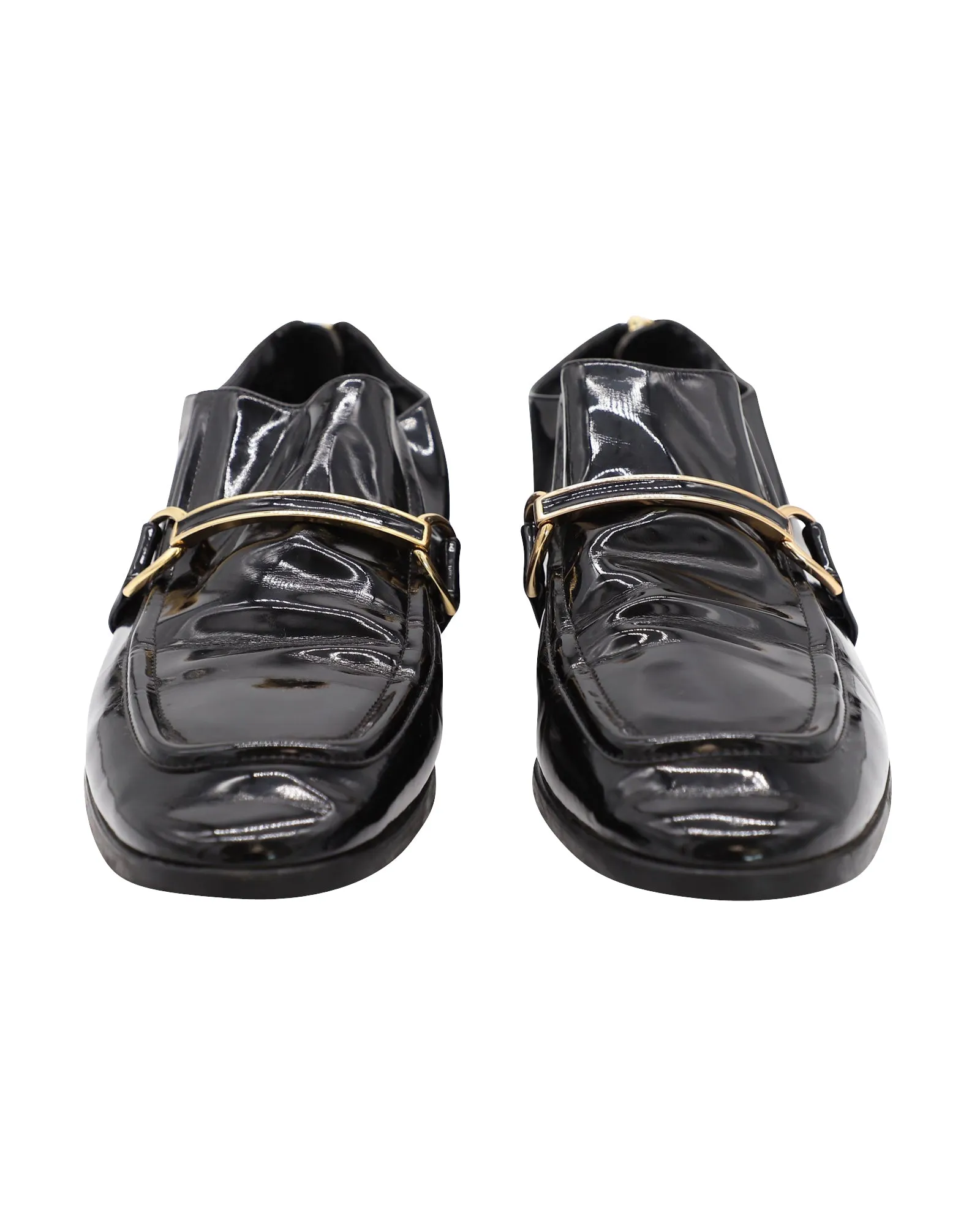 Stella McCartney Morgana Loafers in Black Patent Leather